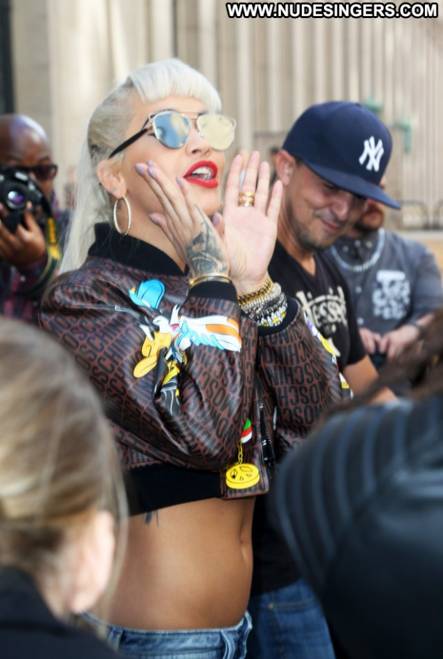 Rita Ora Celebrity Babe Paparazzi Beautiful Posing Hot Sexy Female