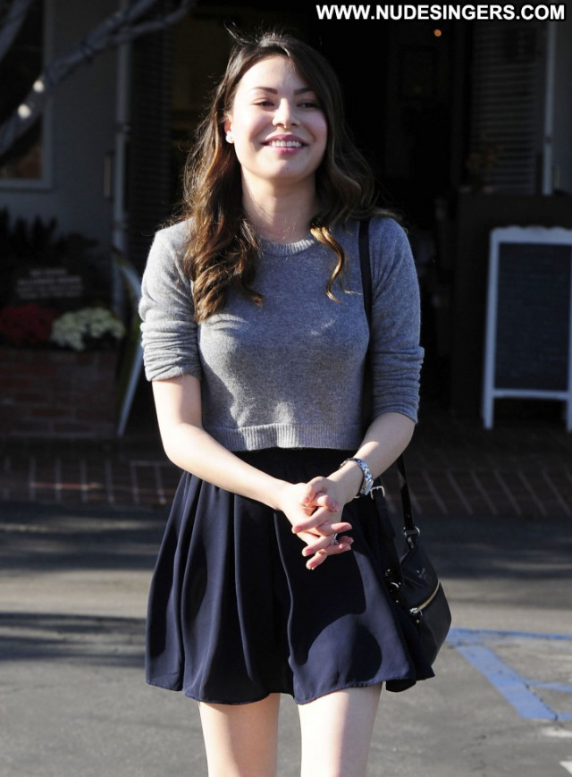 Miranda Cosgrove West Hollywood Beautiful Skirt West Hollywood Posing