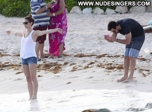 Ashley Greene The Beach Beautiful Beach Celebrity Babe Paparazzi