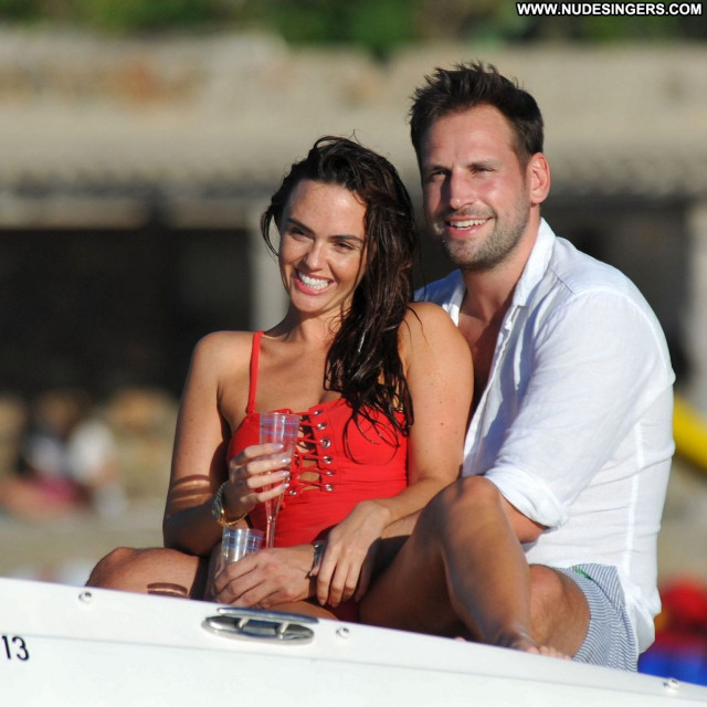 Jennifer Metcalfe Boat Celebrity Babe Swimsuit Posing Hot Beautiful