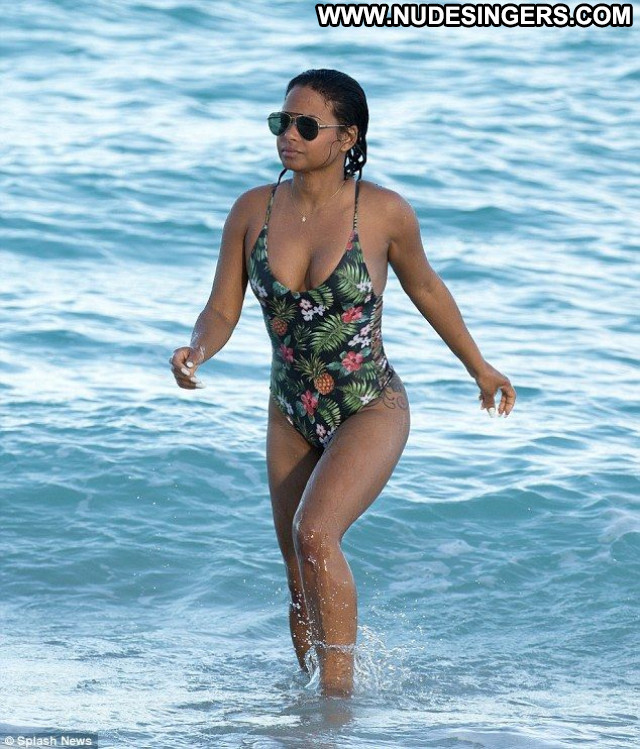 Christina Milian No Source Beautiful Paparazzi Model Posing Hot Hot