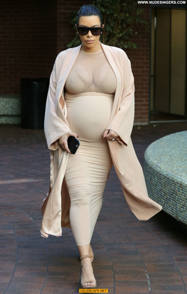 Kim Kardashian Beverly Hills Babe Celebrity Beautiful Posing Hot