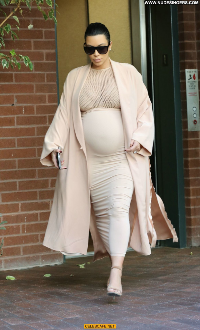 Kim Kardashian Beverly Hills Celebrity Babe Beautiful Posing Hot