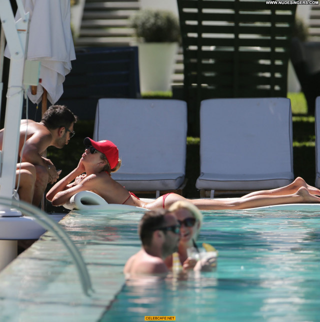 Lauren Stoner No Source  Poolside Beautiful Bikini Posing Hot