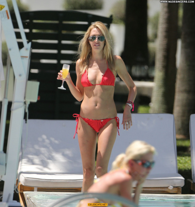 Lauren Stoner No Source  Poolside Bikini Beautiful Pool Babe