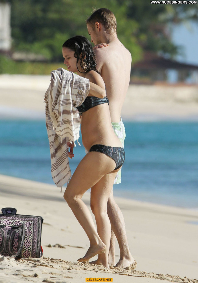 Rachel Bilson No Source  Celebrity Beautiful Bar Barbados Babe Bikini