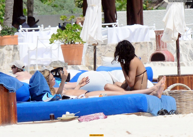Cara Delevingne No Source Posing Hot Mexico Beach Celebrity Topless