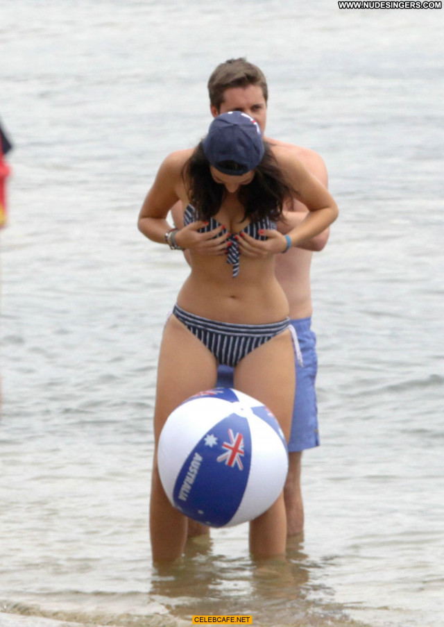Demi Harman The Beach Posing Hot Beautiful Celebrity Babe Beach