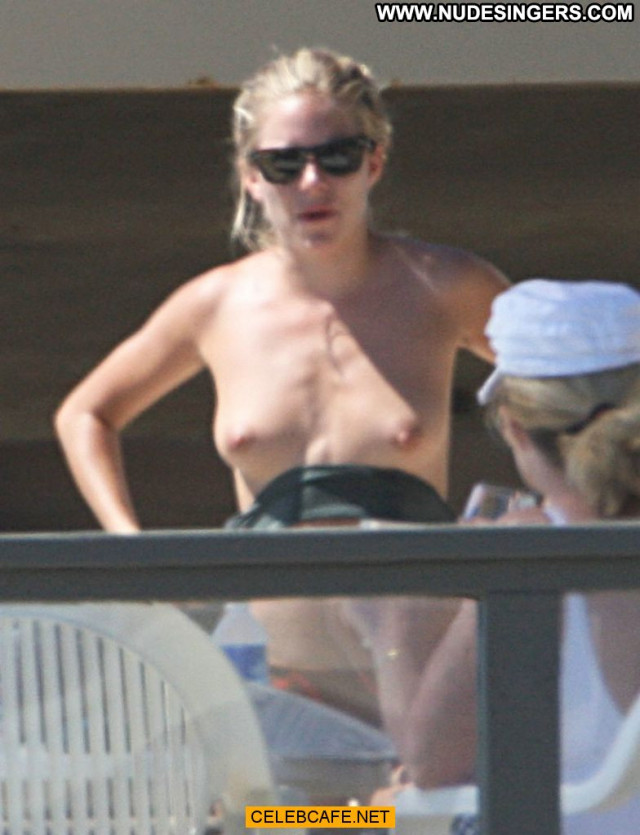 Sienna Miller No Source Beautiful Toples Posing Hot Celebrity Topless