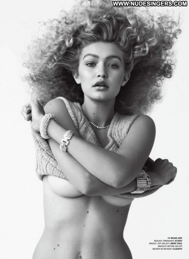 Gigi Hadid Photo Shoot Babe See Through Posing Hot Model Photo Shoot