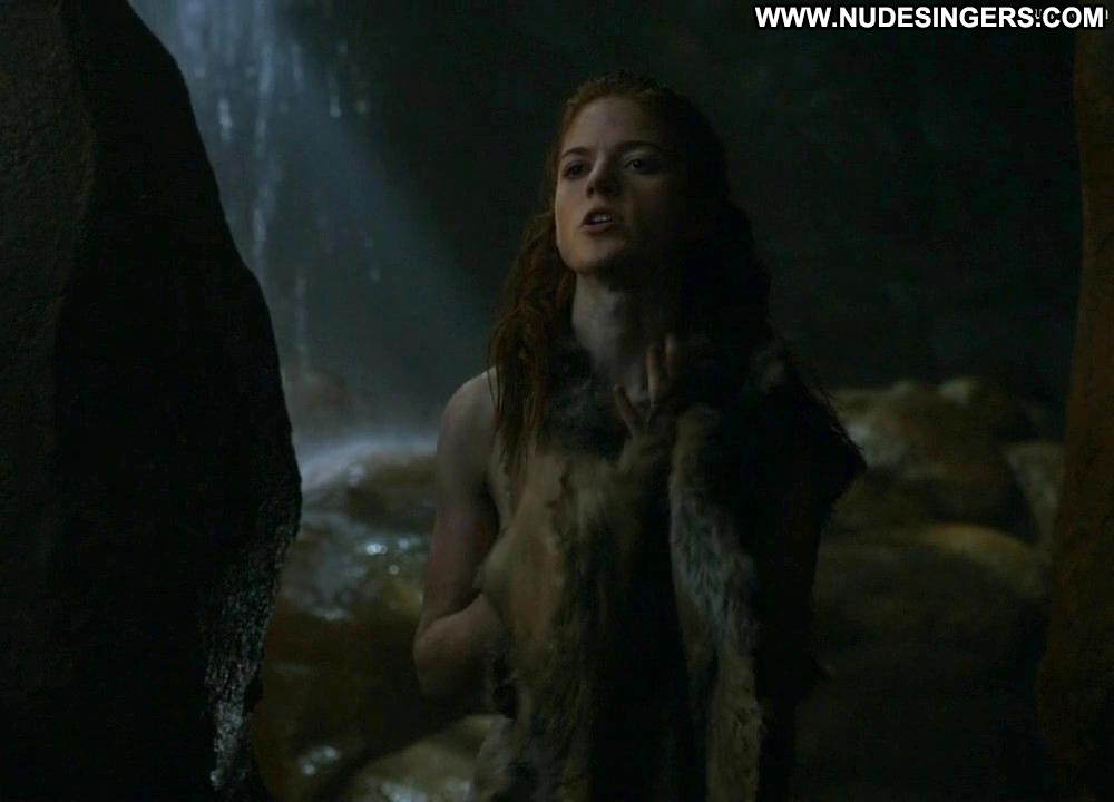 Game Of Thrones Rose Leslie Celebrity Breasts Babe Beautiful Ass Nipples Po...