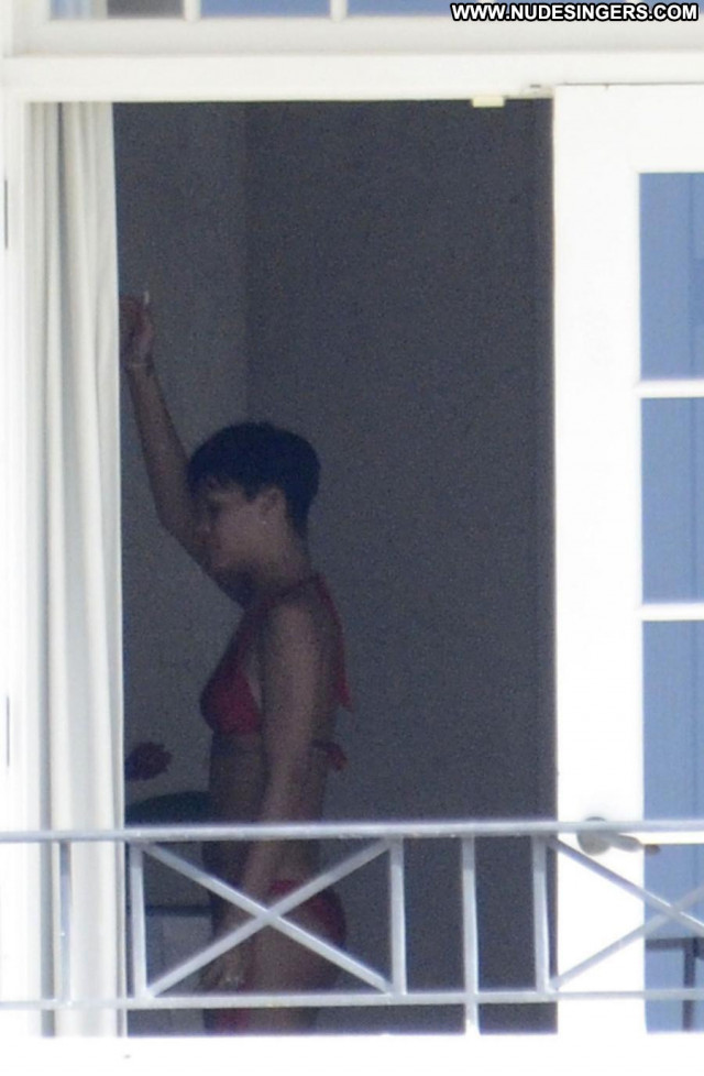 Rihanna The Door Ass Celebrity Nude Babe Big Tits Bedroom Bikini Bed