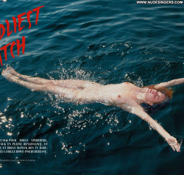 Camille Rowe Deadliest Catch Magazine Celebrity Full Frontal Photo