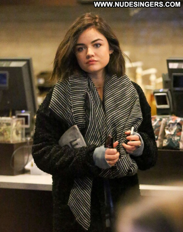 Lucy Hale Beautiful Nyc Paparazzi Babe Celebrity Posing Hot Actress