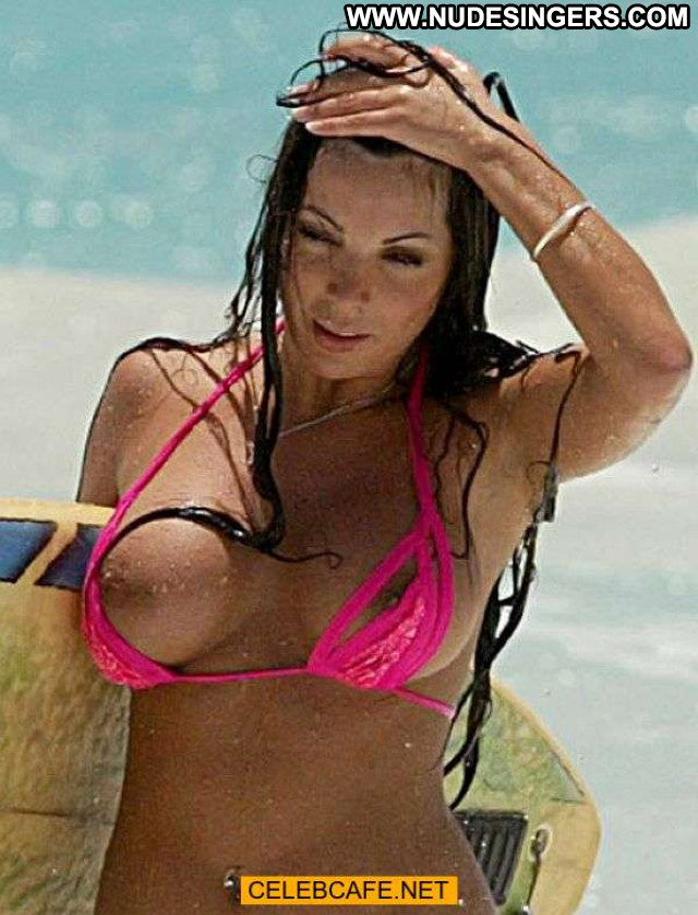 Coralie Revel No Source Celebrity Babe Boob Slip Paparazzi Posing Hot