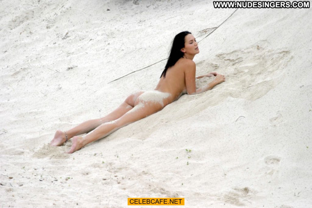 Lucy Clarkson No Source Posing Hot Beautiful Beach Nude Babe Celebrity