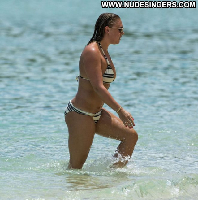Kate Woodland The Beach Celebrity Barbados Beach Paparazzi Posing Hot