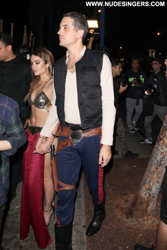 Halsey Halloween Party  Paparazzi West Hollywood Beautiful Party Babe