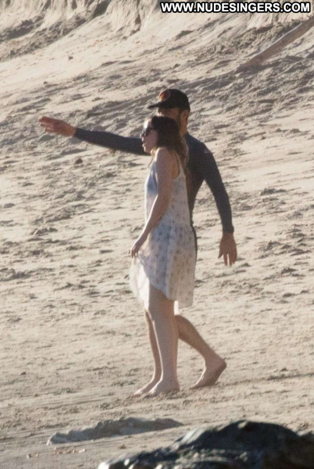 Dakota Johnso The Beach In Malibu Celebrity Posing Hot Malibu