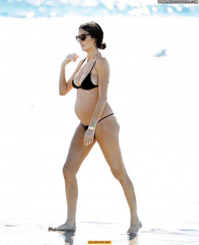 Nicole Trunfio No Source Bikini Pregnant Celebrity Babe Beautiful