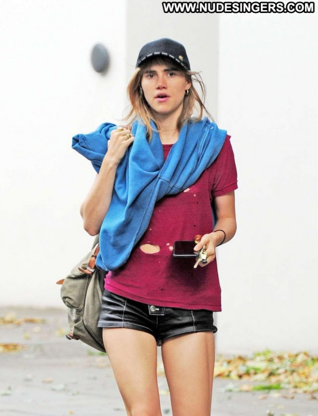 Suki Waterhouse No Source Posing Hot Babe Short Shorts London Shorts