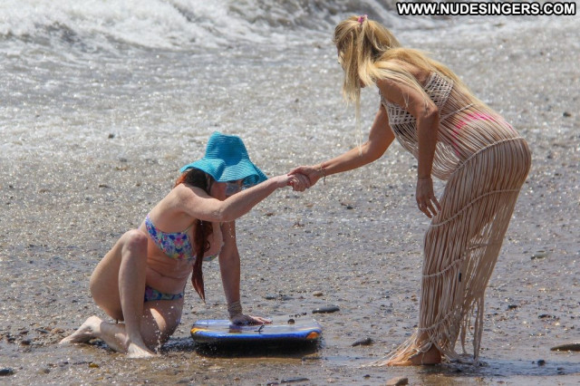 Alena Vodonaeva The Beach In Malibu Latin Celebrity Bikini Erotic