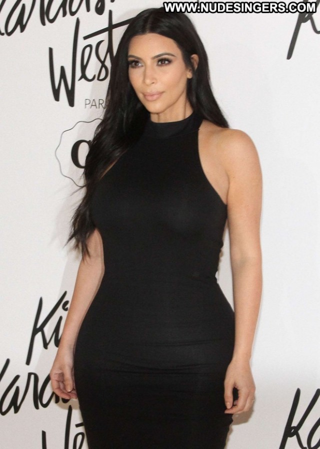 Kim Kardashian West Hollywood Posing Hot Paparazzi Hollywood