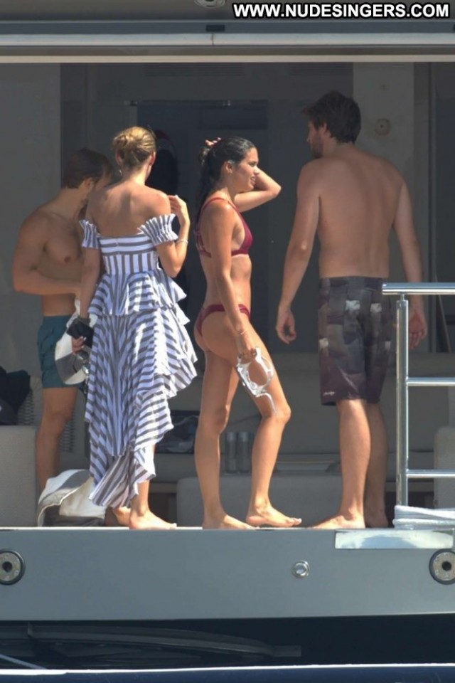 Sara Sampaio No Source Babe Paparazzi Ibiza Beautiful Yacht Bikini