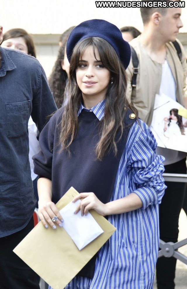 Camila Cabello No Source Babe Paparazzi Paris Posing Hot Celebrity