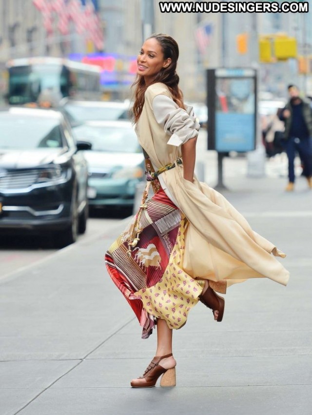 Joan Smalls New York Babe Celebrity Beautiful Paparazzi Posing Hot