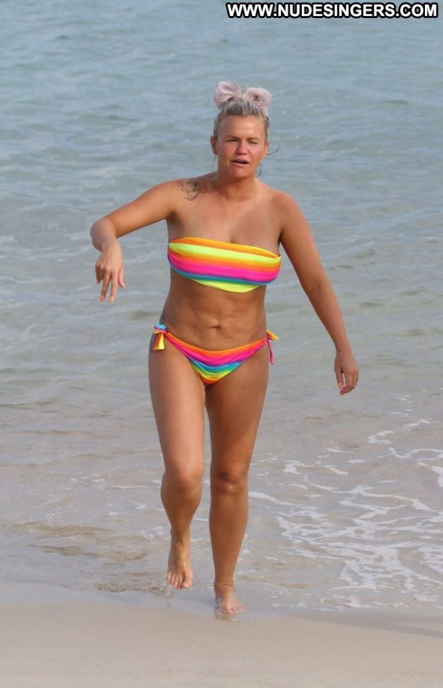 Kerry Katona The Beach Posing Hot Thai Beautiful Bikini Babe