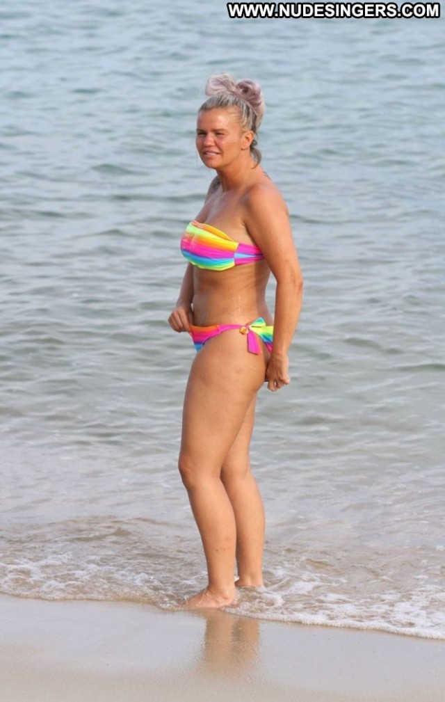 Kerry Katona The Beach Bikini Celebrity Beach Beautiful Thai Posing