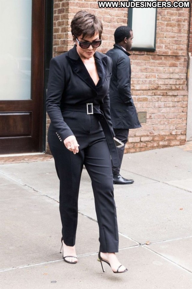 Kris Jenner New York Celebrity Babe Paparazzi New York Beautiful