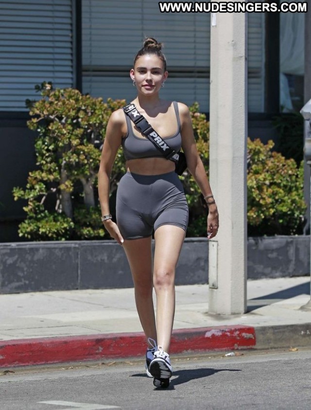 Crop Top Los Angeles Paparazzi Posing Hot Beautiful Angel Shorts
