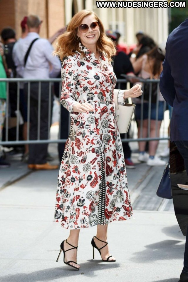 Amy Adams New York Paparazzi Beautiful Posing Hot New York Babe