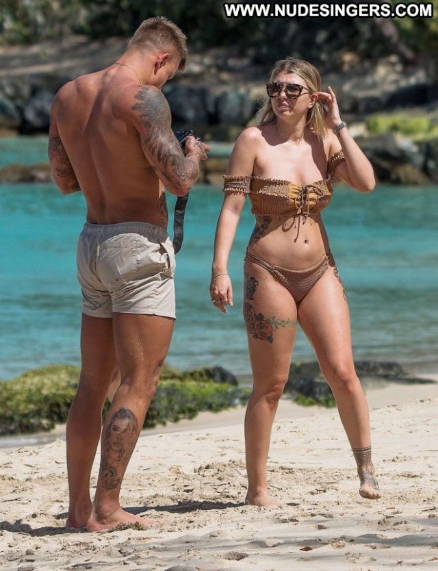 Olivia Buckland No Source Bikini Babe Beautiful Bar Posing Hot