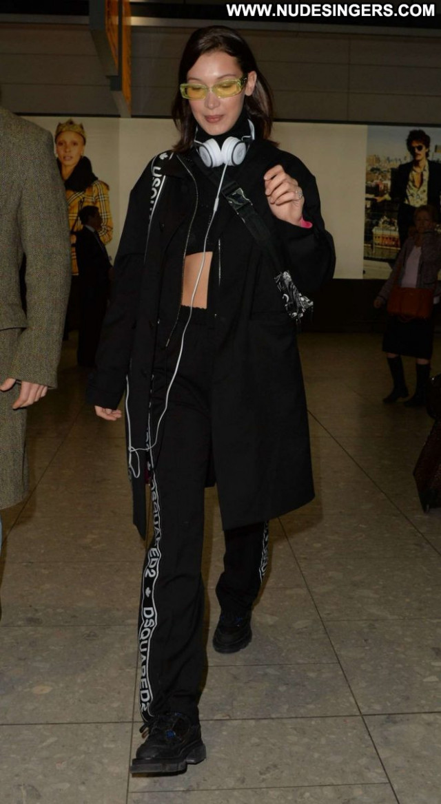 Bella Hadid No Source Beautiful Paparazzi Celebrity Posing Hot London