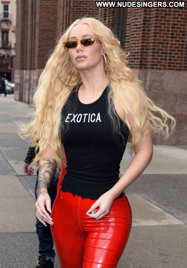 Iggy Azalea No Source Leather Posing Hot Pants Paparazzi Nyc