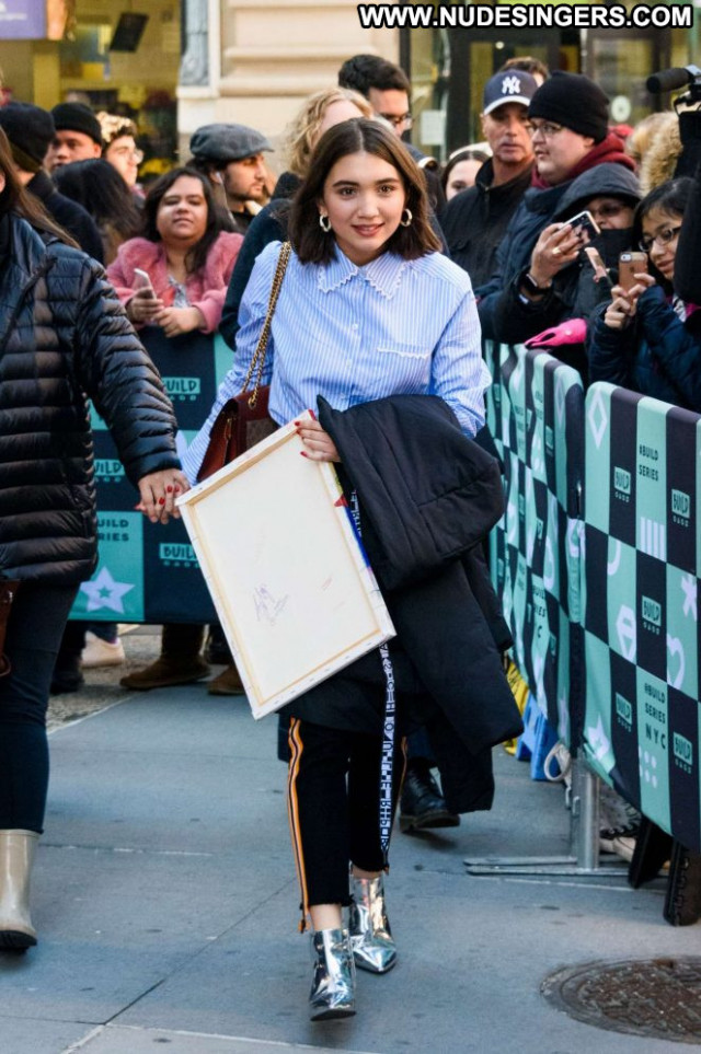 Rowan Blanchard New York Babe Beautiful Posing Hot Paparazzi