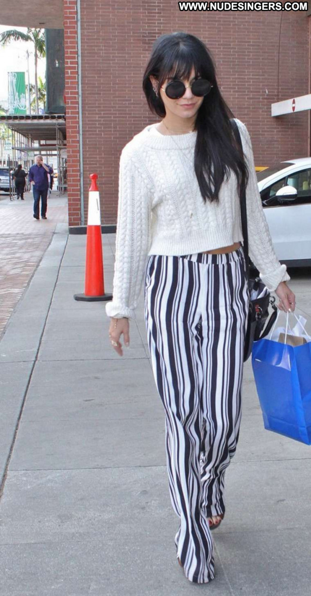 Vanessa Hudgens Beverly Hills  Posing Hot Celebrity Shopping Babe