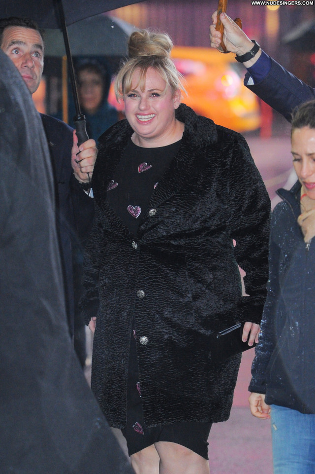 Rebel Wilson Good Morning America Paparazzi New York Celebrity