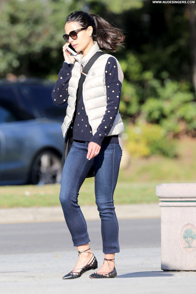Jordana Brewster No Source Celebrity Beautiful Jeans Babe Paparazzi