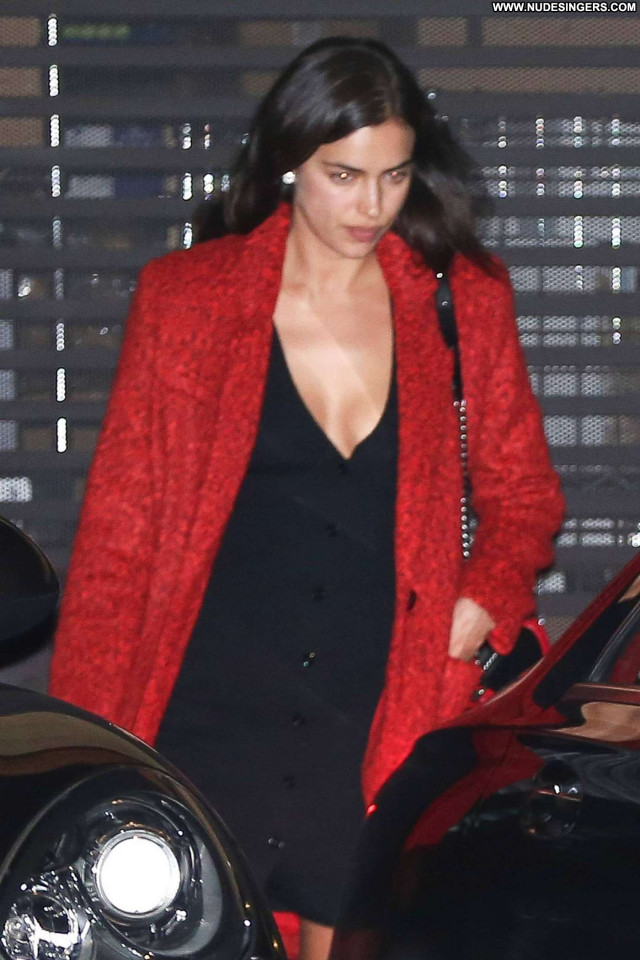 Irina Shayk No Source Restaurant Celebrity Paparazzi Malibu Posing